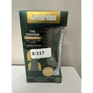 Meridian The Trimmer Original Mens OS Sage Green Body Hair Groomer NWT